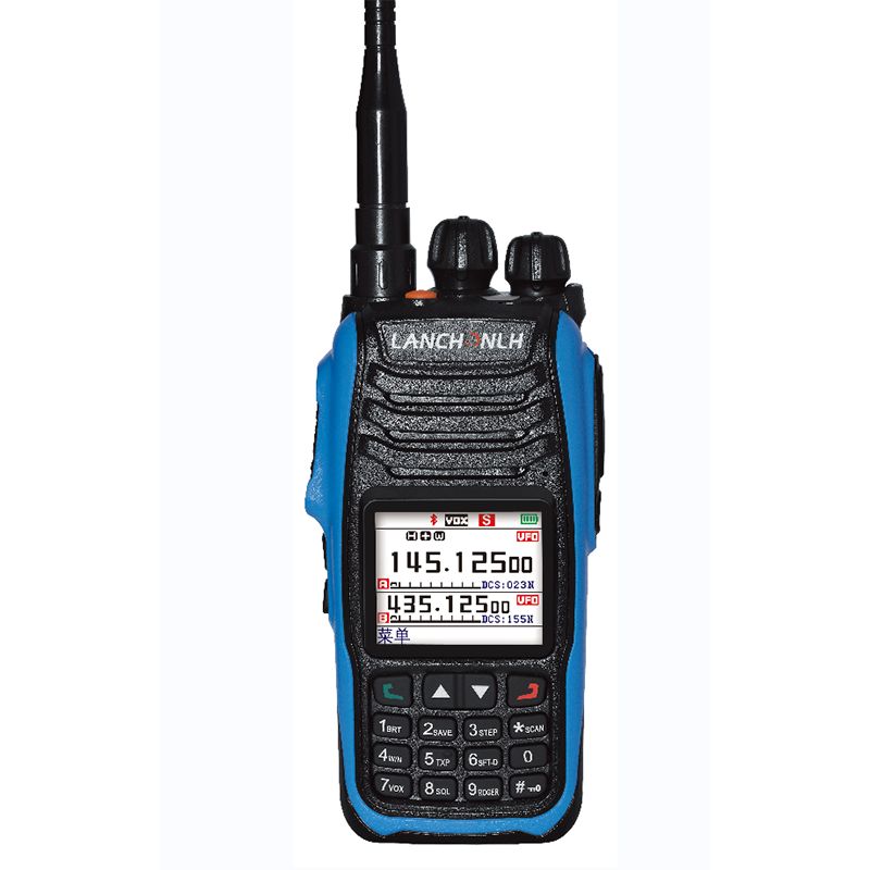 Ενσωματωμένο Bluetooth 5W Radio Walkie Talkie δύο τμημάτων